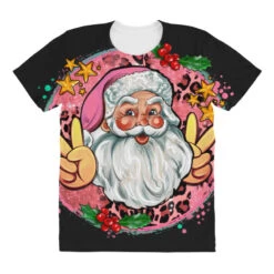 Merry Christmas Peace Santa All Over Women's T-shirt -DIOO Clothing Shop pd.2527034447.108.25097068.s3.1 front customized 111111 none x45y20.5 294 800x800 1