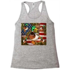 Mallard Duck With USA Flag Racerback Tank -DIOO Clothing Shop pd.2527063579.45.25097537.s3.1 front grey ffffff none x0y0 144 800x800 1