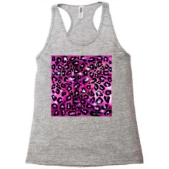 Western Glitter Colorful Pink Leopard Pattern Racerback Tank -DIOO Clothing Shop pd.2527084287.45.25097488.s3.2 front grey ffffff none x0y0 144 800x800 1