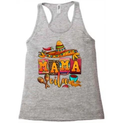 Mama Cita Cinco De Mayo Racerback Tank -DIOO Clothing Shop pd.2527091303.45.25096699.s3.1 front grey ffffff none x0y0 144 800x800 1