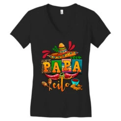 Papa Cito Cinco De Mayo Women's V-Neck T-Shirt 9 Papa Cito Cinco De Mayo Women's V-Neck T-Shirt -DIOO Clothing Shop pd.2527091687.72.25096696.s3.1 front black ffffff none x0y0 138 800x800 1