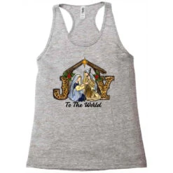 Joy To The World Baby Jesus Christmas Racerback Tank -DIOO Clothing Shop pd.2527107575.45.25102460.s3.1 front grey ffffff none x0y0 144 800x800 1