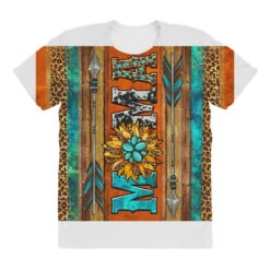 Western Sunflower Mama All Over Women's T-shirt -DIOO Clothing Shop pd.2527109364.108.25102416.s3.1 front customized f5f5f5 none x45y41.5 294 800x800 1