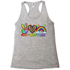 Peace Love Pride Racerback Tank -DIOO Clothing Shop pd.2527115552.45.25102517.s3.1 front grey ffffff none x0y0 144 800x800 1