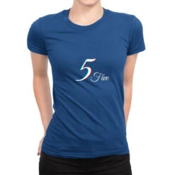 5th Birthday Boys Ladies Fitted T-Shirt