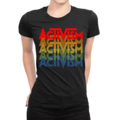 Activism Ladies Fitted T-Shirt