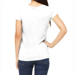Holly Jolly Women's V-Neck T-Shirt -DIOO Clothing Shop pmd.2524182752.72.25058270.s3.1 front white3 ffffff none x0y0 138 800x800 1