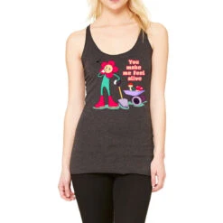 You Make Me Feel Alive Sublimation Racerback Tank