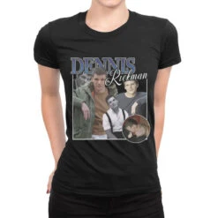 Dennis Rickman Ladies Fitted T-Shirt