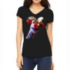 Mr. Pon Pon Women's V-Neck T-Shirt -DIOO Clothing Shop pmd.2526292361.72.25086378.s3.1 front black2 ffffff none x0y0 138 800x800 1