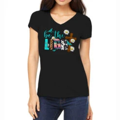 Be The Light Women's V-Neck T-Shirt