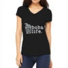 Boba Life Women's V-Neck T-Shirt 1 Boba Life Women's V-Neck T-Shirt -DIOO Clothing Shop pmd.2526336160.72.25087108.s3.1 front black2 ffffff none x0y53.5 138 800x800 1
