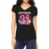 October 31 Women's V-Neck T-Shirt -DIOO Clothing Shop pmd.2526340758.72.25086242.s3.1 front black2 ffffff none x0y0 138 800x800 1