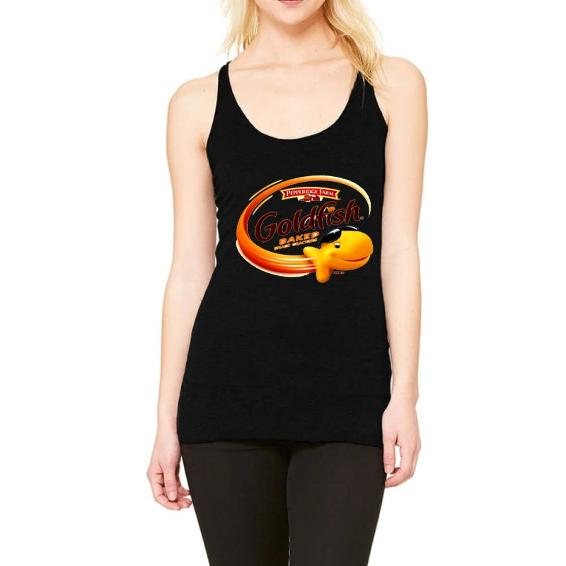 Goldfish Snack Racerback Tank 3 Goldfish Snack Racerback Tank
