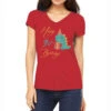 Happy 9st Birthday,cute Dinosaur Women's V-Neck T-Shirt 1 Happy 9st Birthday,cute Dinosaur Women's V-Neck T-Shirt -DIOO Clothing Shop pmd.2526390980.72.25086268.s3.1 front red2 ffffff none x0y0 138 800x800 1