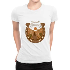 DESERT DREAMER Ladies Fitted T-Shirt