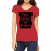 Pack Lighter Go Further Women's V-Neck T-Shirt -DIOO Clothing Shop pmd.2526417819.72.25090463.s3.1 front red2 ffffff none x0y0 138 800x800 1