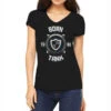 Born To Be Tank Women's V-Neck T-Shirt -DIOO Clothing Shop pmd.2526605475.72.25067856.s3.1 front black2 ffffff none x0y0 138 800x800 1