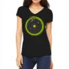 Ouroboros Space Solar System Women's V-Neck T-Shirt -DIOO Clothing Shop pmd.2526648949.72.25085246.s3.1 front black2 ffffff none x0y0 138 800x800 1