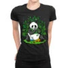 Panda Weed Stoner Ladies Fitted T-Shirt -DIOO Clothing Shop pmd.2526651745.36.25085270.s3.1 front black2 ffffff none x0y0 154 800x800 1