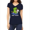 T Rex Dinosaur Riding Unicorn Float Pool Party Women's V-Neck T-Shirt -DIOO Clothing Shop pmd.2526669322.72.25092604.s3.1 front navy2 ffffff none x0y0 138 800x800 1