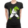 T Rex Dinosaur Karate Ninja Ladies Fitted T-Shirt 2 T Rex Dinosaur Karate Ninja Ladies Fitted T-Shirt -DIOO Clothing Shop pmd.2526669822.36.25092599.s3.1 front black2 ffffff none x0y0 154 800x800 1