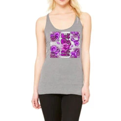 Hope Purple Ribbon Racerback Tank