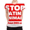 Stop Eating Animals Without Bbq Sauce All Over Women's T-shirt -DIOO Clothing Shop pmd.2526883364.108.25089870.s3.1 front customized2 f5f5f5 none x45y36 294 800x800 1