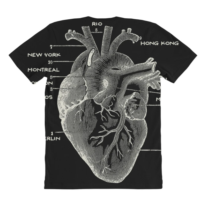 Nomad Heart All Over Women's T-shirt 6 Nomad Heart All Over Women's T-shirt - Image 4