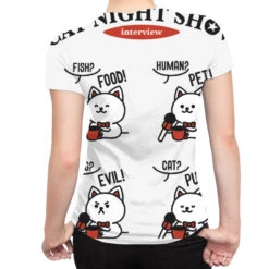 Perfect Cat Nigh Show Interview All Over Women's T-shirt -DIOO Clothing Shop pmd.2526931069.108.25081652.s3.1 front customized3 f5f5f5 none x45ym5.5 294 800x800 1