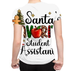 Santa's Favorite Student Assistant All Over Women's T-shirt -DIOO Clothing Shop pmd.2526941275.108.25097505.s3.1 front customized3 f5f5f5 none x45y38 294 800x800 1