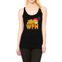 Work From Home Racerback Tank