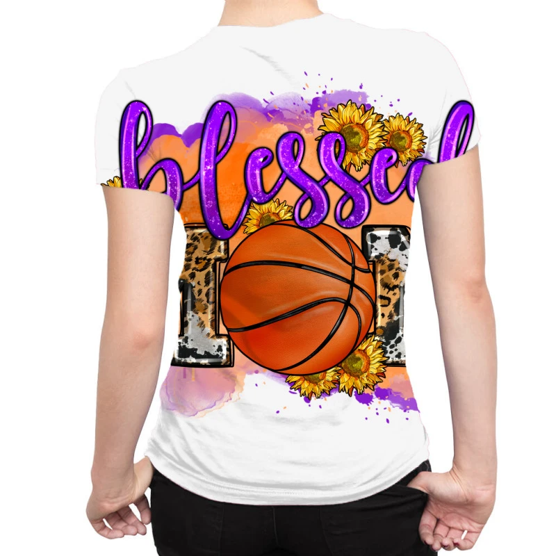 Blessed Mom Baseball All Over Women's T-shirt 4 Blessed Mom Baseball All Over Women's T-shirt - Image 2