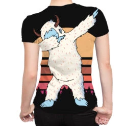 Retro Vintage Dabbing Yeti Snowman Funny Christmas All Over Women's T-shirt -DIOO Clothing Shop pmd.2527029637.108.25097666.s3.1 front customized3 111111 none x45y12.5 294 800x800 1