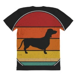 Retro Vintage Doxie Dachshund Dog Weiner Dog Breed All Over Women's T-shirt 10 Retro Vintage Doxie Dachshund Dog Weiner Dog Breed All Over Women's T-shirt -DIOO Clothing Shop pmd.2527029765.108.25097665.s3.1 front customized1 111111 none x45y28 294 800x800 1