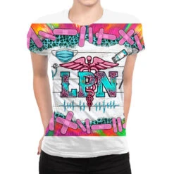 Western LPN All Over Women's T-shirt