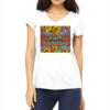 Western Hair Hustler Sunflowers Women's V-Neck T-Shirt -DIOO Clothing Shop pmd.2527077540.72.25097498.s3.1 front white2 ffffff none x0y0 138 800x800 1