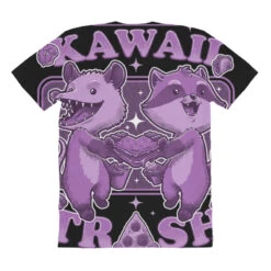 Kawaii Fastfood Trash Animals All Over Women's T-shirt -DIOO Clothing Shop pmd.2527085571.108.25102186.s3.1 front customized1 111111 none x45ym14.5 294 800x800 1