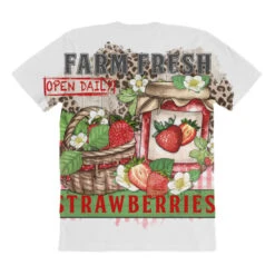 Farm Fresh Strawberries All Over Women's T-shirt -DIOO Clothing Shop pmd.2527118372.108.25102471.s3.1 front customized1 f5f5f5 none x45y33.5 294 800x800 1