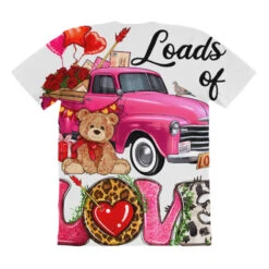 Loads Of Love Valentine All Over Women's T-shirt -DIOO Clothing Shop pmd.2527127507.108.25102540.s3.1 front customized1 f5f5f5 none x45ym3.5 294 800x800 1