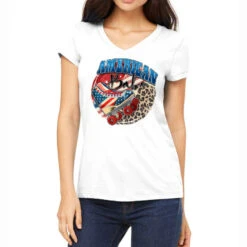 American Babe Women's V-Neck T-Shirt